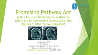 Promising Pathway Act for GBM and DMG Challenges