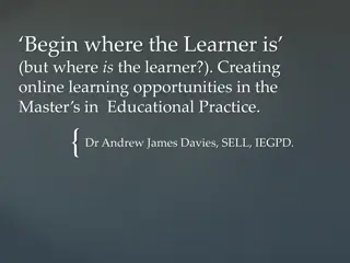 Empowering Online Learning in Educational Practice