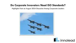 The Impact of ISO Standards on Corporate Innovation