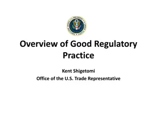 Good Regulatory Practice in Trade Governance