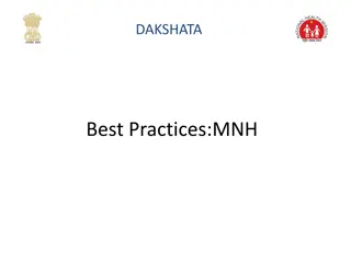 Best Practices for Maternal and Newborn Health (MNH) - Essential Guidelines