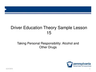 Responsible Choices: Alcohol and Drug Education Lesson