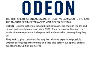 Teenage Cinema Excitement: Odeon's Interactive Campaign