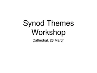 Synod Themes Workshop Cathedral - Insightful Discussions on Archdiocesan Renewal