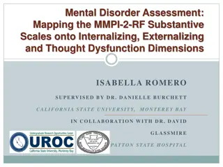 The MMPI-2-RF Substantive Scales for Mental Disorder Assessment