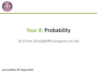 Probability in Year 8 Mathematics