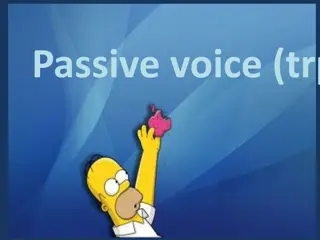 Active and Passive Voice in English Grammar