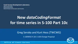 Proposal for New Data Coding Format in Time Series - S-100 Change