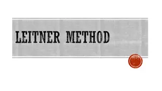 Efficient Learning with the Leitner Method