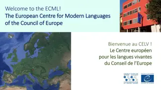 Exploring the European Centre for Modern Languages (ECML) and Council of Europe Initiatives