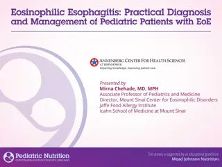 Eosinophilic Gastrointestinal Diseases in Pediatric Patients