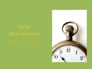 Effective Time Management Strategies for Improved Schedule Management