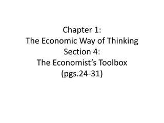 Economics: Tools and Concepts