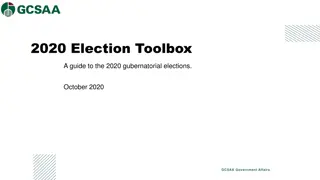 Guide to 2020 Gubernatorial Elections: Key Insights and Trends