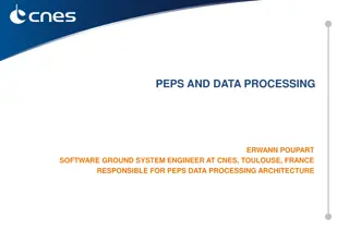 Insight into PEPS Data Processing Architecture by Erwann Poupard