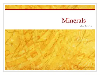 Mineral Characteristics and Uses Overview