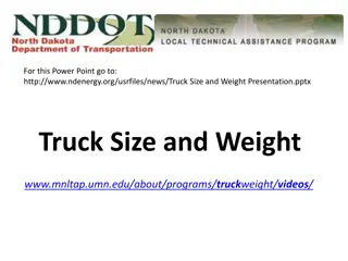 Truck Size and Weight Impacts on Highways