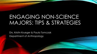 Strategies for Engaging Non-Science Majors: Tips and Insights