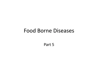 Fungal and Chemical Food-Borne Intoxications