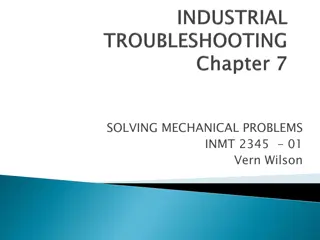 Solving Mechanical Problems in Industrial Systems