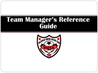 VUSC Team Management and Planning Guide