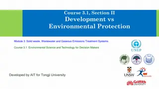 Environmental Protection and Sustainable Development in Solid Waste Management