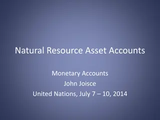 Understanding Valuation Principles for Natural Resource Assets