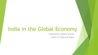 Challenges and Opportunities for India in the Global Economy