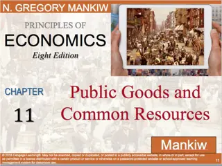 Public Goods and Common Resources