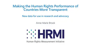 Enhancing Transparency in Human Rights Performance Measurement