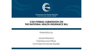 Submission on National Health Insurance Bill by Commission for Gender Equality