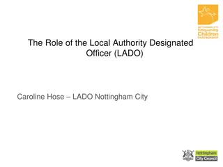 The Role of the Local Authority Designated Officer (LADO) in Nottingham City