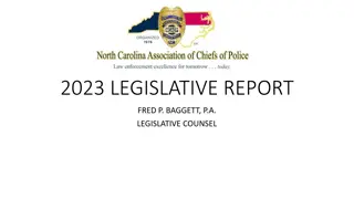 *Recent Legislative Updates in North Carolina*