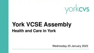 York VCSE Assembly: Health and Care Workforce Transformation Event