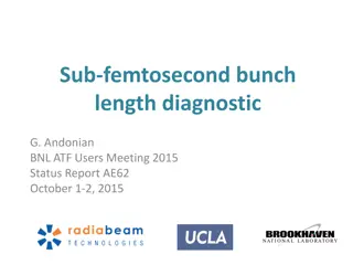 Sub-femtosecond Bunch Length Diagnostic and Machine Performance Optimization