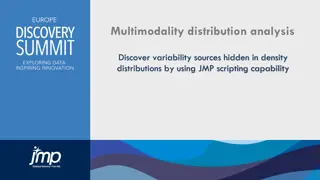 Analyzing Multimodality in Density Distributions Using JMP Scripting