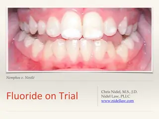 Legal Case: Nemphos v. Nestlé - Claims Regarding Dental Fluorosis