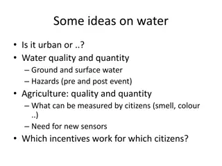 Innovative Approaches to Water Management for Urban and Rural Areas