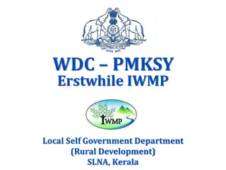 Watershed Development Programme in Kerala: A Comprehensive Overview