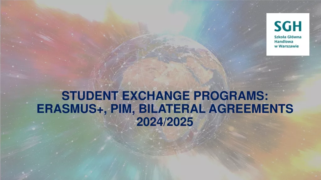 Student Exchange Programs in 2024/2025