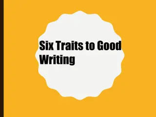 Key Attributes of Effective Writing Process