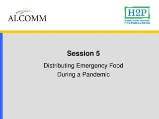 Distributing Emergency Food During a Pandemic: Key Considerations and Strategies