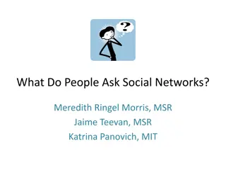 Understanding People's Questions on Social Networks