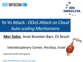 Challenges of Cloud Auto-Scaling Mechanisms in DDoS Attacks