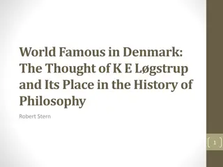 Løgstrup: A Closer Look at the World-Famous Danish Philosopher