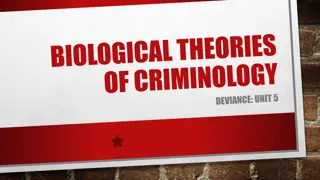 Early Positivism and the Positive School of Criminology