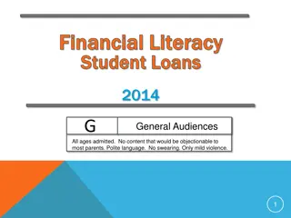 Student Loans and Financial Literacy in 2014