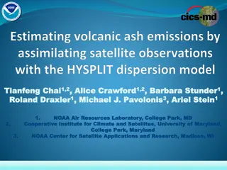 NOAA's HYSPLIT Model for Predicting Volcanic Ash Dispersion