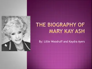 Mary Kay Ash - A Trailblazing Entrepreneur's Journey