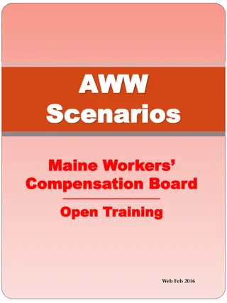 Workers Compensation Board Scenarios Analysis